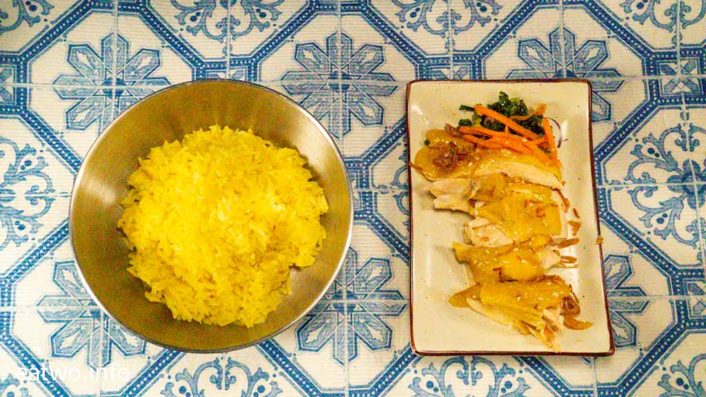 旺角$48越南版海南雞飯 同價海量湯粉似足二人份量